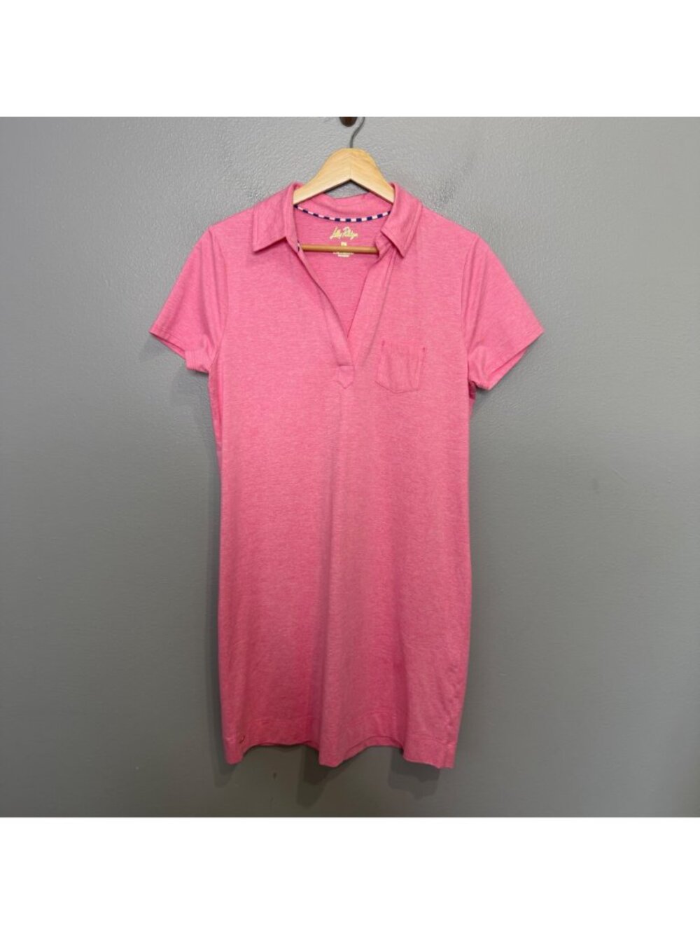 LILLY PULITZER dune UPF 50+ shirt dress in pink size S - Picture 2 of 8